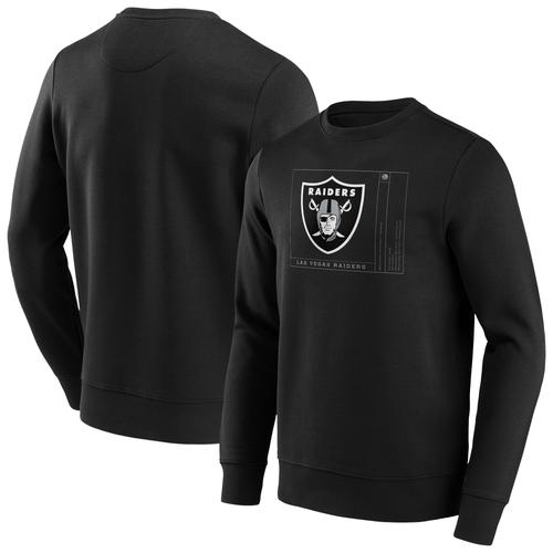 Las Vegas Raiders Angle Facade Graphic Crew Sweatshirt – Herren