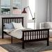 Red Barrel Studio® Twin Platform Bed Wood in Brown | 37 H x 43 W x 81 D in | Wayfair FE1D9D805A9F4BC6A6B566EBA1D8AF91