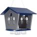 JCs Wildlife Ultimate Enclosed Bluebird Feeder - Keeps Starlings and Bully Birds Out - Holds 2 Cups Dried Mealworms