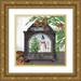 Mollie B. 20x20 Gold Ornate Wood Framed with Double Matting Museum Art Print Titled - Let It Snow Snowglobe