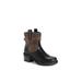 Women's Arlene Bootie by MUK LUKS in Black Ombre (Size 9 M)