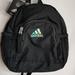 Adidas Bags | - Adidas Linear 3 Mini Backpack Womens New Nwt | Color: Black | Size: Os