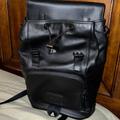 Coach Bags | Gunmetal Black Large Coach Backpack, 10 1/2 L X 16 1/2 H X 6” W | Color: Black | Size: Os