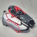 Nike Shoes | Nike Vapor Edge Pro 360 Flyknit Dark Smoke Gray Redghost Laces Football Cleats | Color: Gray/Red | Size: 7.5