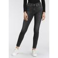 Slim-fit-Jeans LEVI'S "311 Shaping Skinny" Gr. 30, Länge 30, schwarz (black worn in) Damen Jeans Röhrenjeans Bestseller