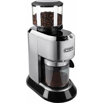 DE'LONGHI Kaffeemühle "Dedica KG520.M" Kaffeemühlen inkl. Siebträgeradapter silberfarben (aluminium)