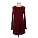 Forever 21 Casual Dress - DropWaist: Red Dresses - Women's Size Small