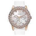 Guess Women's Quartz Watch with Chronograph Quartz Leather W0336L3