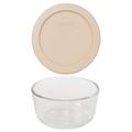 Pyrex (1) 7202 1-Cup Glass Bowl & (1) 7202-PC 1-Cup Lid Glass | 2.25 H x 4 W x 4 D in | Wayfair 5302729, 1137072