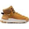 Schnürboots NIKE SPORTSWEAR "CLASSIC CITY S", Gr. 38,5, braun (wheat, sail, schwarz, gum, light, braun), Leder, Synthetik, sportlich, Schuhe