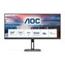 V5 U34V5C/BK Monitor pc 86,4 cm (34') 3440 x 1440 Pixel UltraWide Quad hd lcd Nero - AOC