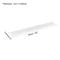 25inch Silicone Stove Gap Cover Gap Filler Between Stove and Counter White 2pcs
