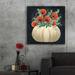 Red Barrel Studio® "Poppy Pumpkin" By Heidi Kuntz, Acrylic Glass Wall Art Plastic/Acrylic in White | 36 H x 36 W x 0.2 D in | Wayfair