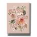 Red Barrel Studio® Follow Your Dreams by House Fenway - Wrapped Canvas Print Canvas, Solid Wood in Pink | 16 H x 12 W x 0.75 D in | Wayfair