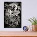 Latitude Run® Hydrangea Leaves in Black & White by Debra Van Swearingen - Unframed Photograph Plastic/Acrylic in Black/White | Wayfair