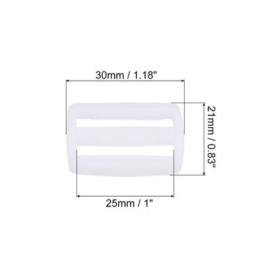 Tri-Glide Slide Buckle, Webbing Strap Fastener