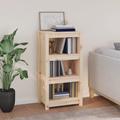 vidaXL Book Cabinet 50x35x97 cm Solid Wood Pine