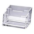 Clear Business Card Holders Stand School Office Supplies Card Case Display Stands for Desk Display Tradeshows Companies Home