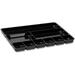 Rubbermaid Regeneration 9-Section Drawer Organizer Plastic 14 x 9.125 x 1.125 Inches Black (45706)