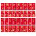 36pcs Celebrative Red Envelopes Retro Chinese Style Money Gift Envelopes Red Packets for 2020 New Year (Mixed Style)