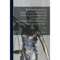 Kommentar zum Umsatzsteuergesetze vom 24. Dezember 1919 und zu den AusfÃ¼hrungsbestimmungen vom 12. Juni 1920 ..; Band 1 (Paperback)