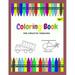 Coloring Book For Creative Toddler: Vehicles coloring book for kids Ages 1-4 (Cars trains tractors trucks...) (Paperback)