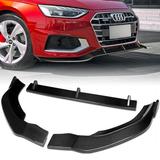 Stay Tuned Performance For 2020-2022 Audi A4 Quattro REAL Carbon Fiber Front Bumper Splitter Spoiler Lip