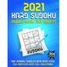 2021 Hard Sudoku Puzzle Book for Adults: 300 Large Print Sudoku Puzzles Hard Level with Solutions (Paperback)(Large Print)