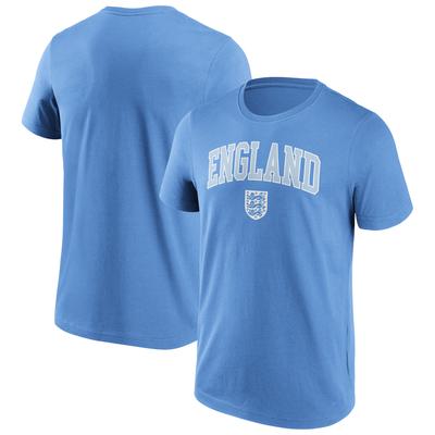 England Schoolyard Retro Graphic T-Shirt – Himmel – Herren Image