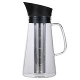 Cold Extraction Kettle Cold Brew Maker Cold Brew Coffee Kettle Iced Coffee Make Machine Glass Stainless Steel Airtight Cold Coffee Brew Maker Kettle