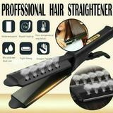 Hair Straightener Flat Iron Ceramic Tourmaline Ionic Flat Iron Wet and Dry Dual Use