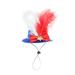 Independence Day Hat Party Dressing Supplies Top Hat Bow Hat Colorful Jewelry For Dogs Cats 4th Of July Hair Accessories Dog Ears Dog Hat Large Breed Puppy Birthday Thing 1 And Thing 2 for