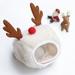 Pets Christmas Hat Bib Pet Dog Cat Christmas Dress Up Costume Cats Dogs Winter Warm Hat Costumes Pet Christmas Supplies