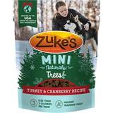 Zuke s Mini Naturals Turkey and Cranberry Trees Holiday dog treats