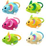 6 pieces baby wind-up toy wind-up mouse wind up figure toy mouse wind up figure movement toy birthday children cat toy