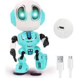 Children talking robot toys - mini robot toys repeat what you said 2 3 4 5 67 toys for girls and boys aged 8 and Christmas toys for boys and girls over 2 (green)