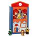 Roba Punch & Judy Show Wooden Puppet Theater - 6 Hand Puppets Free-Standing Unisex Toddler & Kids 3+