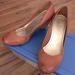Jessica Simpson Shoes | Jessica Simpson Nude Wedges Shoes Size 8.5 | Color: Brown | Size: 8.5
