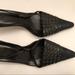 Burberry Shoes | Burberry Porsum Black Leather Shoe With Heel And Gromit Front Detail | Color: Black | Size: 10