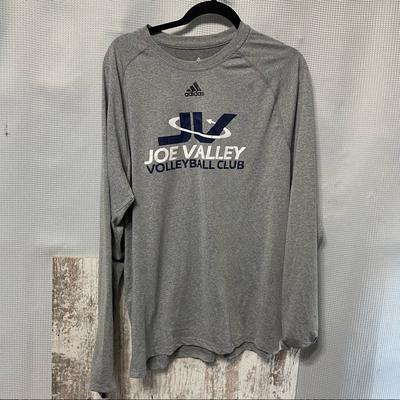 Adidas Tops | Adidas Size Large Joe Valley Volleyball Club | Color: Gray/White | Size: L