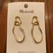Madewell Jewelry | Brand New Golden Costume Earrings. | Color: Gold | Size: Os