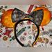 Disney Accessories | Disney Halloween Mickey Ears And Bow Tie. New | Color: Orange | Size: Os