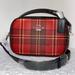 Coach Bags | Coach Jamie Camera Bag With Tartan Plaid Print New | Color: Black/Red | Size: Os