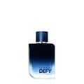 CALVIN KLEIN Defy - Eau de Parfum for Men - Woody & Leathery Fragrance with Notes of Mandarin Oil, Leather Accord, Vetiver - Medium Longevity - Spray 3.3oz