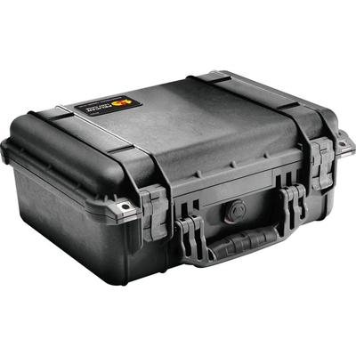 Pelican 1454 Protector Waterproof Crushproof Medium Case Black w/ Padded Dividers