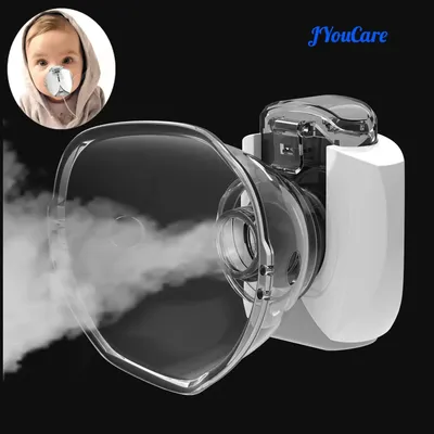 JYoucare-Mini nébuliseur portable inhalateur inhalateur à ultrasons silencieux humidificateur