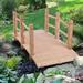 Arch Bridge Small Wooden Bridge Outdoor Courtyard Landscape Bridge