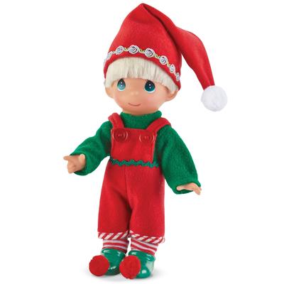 Precious Moments Charming Santa's Helper Dolls - 7"