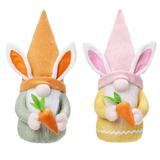 Christmas Ornament Set Plush Doll Rabbit Decoration Doll Easter Ornaments Decoration Crafts Garden Statues And Figurines Outdoors