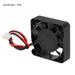 Printer CPU Cooler 3D Cooling Fan Computer Portable Fan Plastic Cooling Computer Cabinet 2510 12V